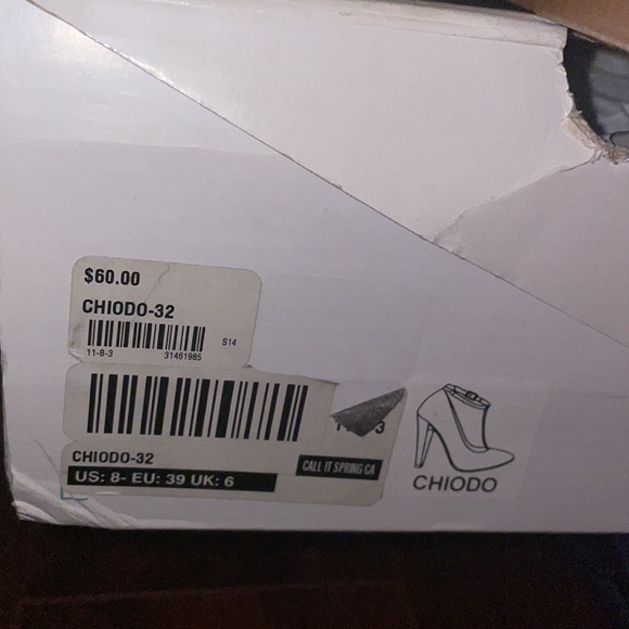 Call It Spring Beige Faux Leather High Heel - Picture 10 of 10